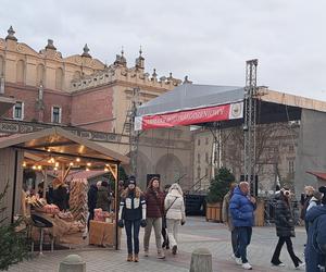 Jarmark bożonarodzeniowych na Rynku Głównym w Krakowie