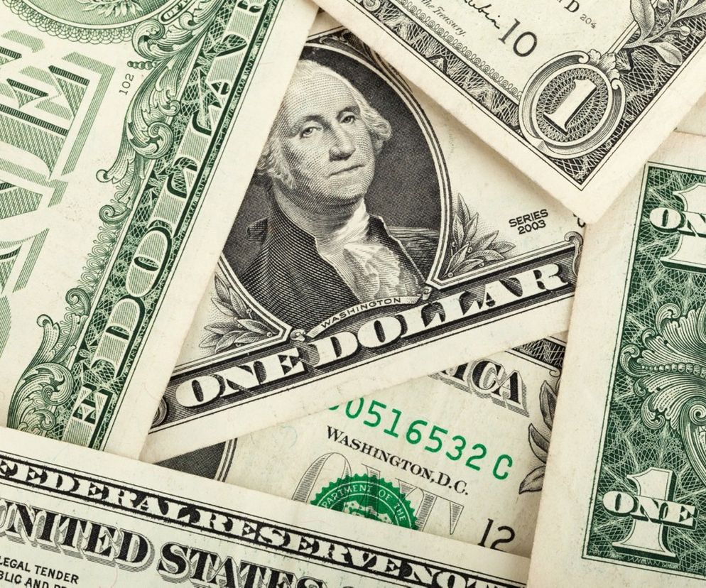 pieniadze dolar usa banknoty