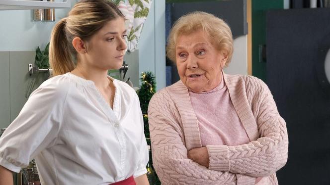	Święta w M jak miłość odcinek specjalny. Lilka (Monika Mielnicka), Barbara (Teresa Lipowska)
