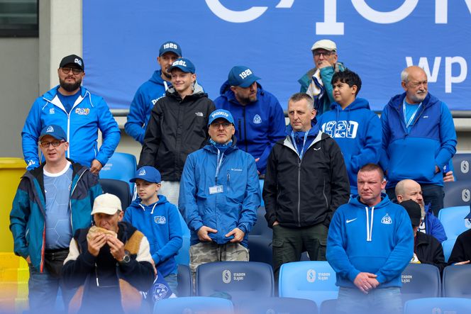 Kibice na meczu Ruch Chorzów - ŁKS