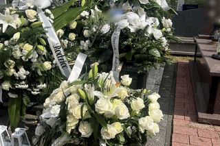 Tuszów Narodowy. Grób Dominiki i Grzesia, którzy zginęli w tragicznym wypadku