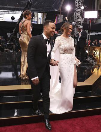 Oscary 2017: John Legend i Chrissy Teigen