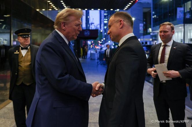 Andrzej Duda, Donald Trump