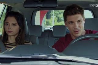 M jak miłość odc. 1397. Iza (Adriana Kalska), Marcin (Mikołaj Roznerski)