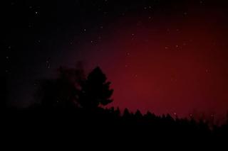 Zorza polarna na Podkarpaciu. Te zdjęcia robią wrażenie! 