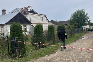 Pięć minut byłam od śmierci. Na dom pani Alicji i jej męża spadł rosyjski dron