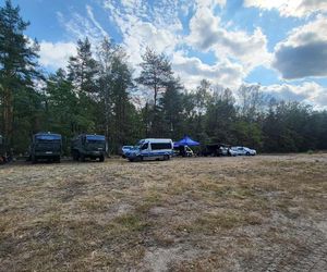 Poszukiwania drona w Warszawie (12.09.2025)