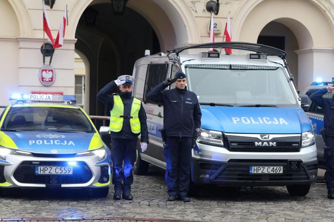 Hołd dla Mateusza Biernackiego. Tak policjanci upamiętnili zmarłego funkcjonariusza