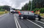 Brzesko. Tragiczny wypadek z udziałem pięciu pojazdów. 26-latek zginął na miejscu