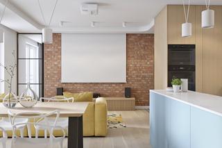 55-m kolorowe i energetyczne mieszkanie w Krakowie