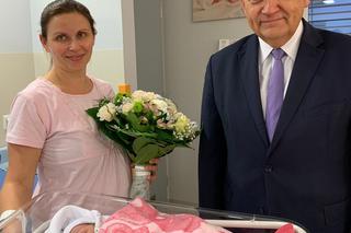 Białystok. Maja urodziła się 1 stycznia 2020 roku. Odwiedził ją prezydent Tadeusz Truskolaski