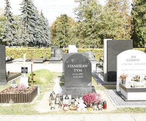 Tak wygląda grób Stanisława Tyma