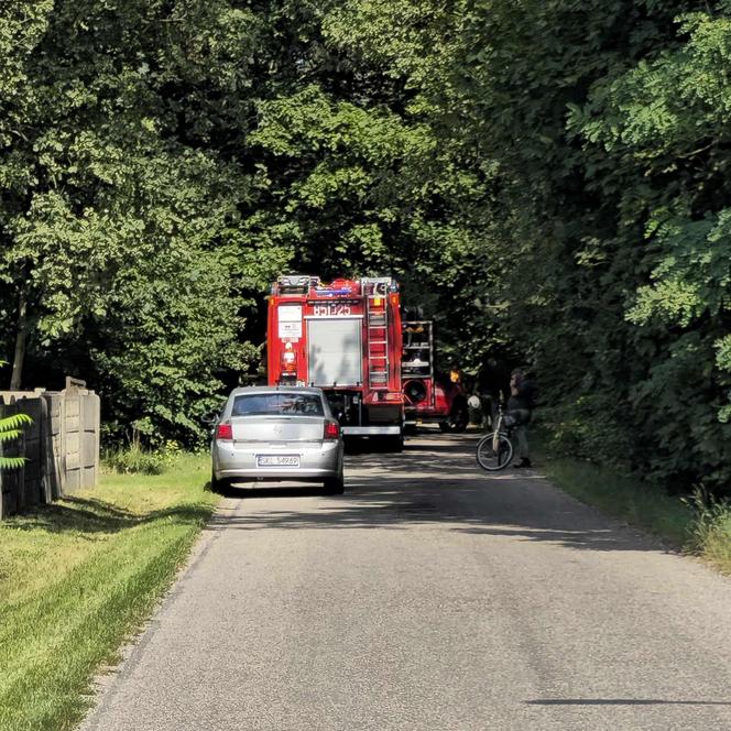 Wypadek we wsi Cyganka. Nie żyje mężczyzna