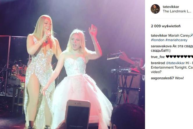 Mariah Carey na ślubie Irene Kogan