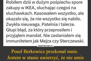 Konrad Berkowicz i zakupy w IKEI. Najlepsze memy internautów