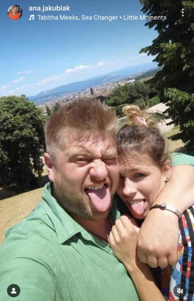 Tomasz Jakubiak z żoną