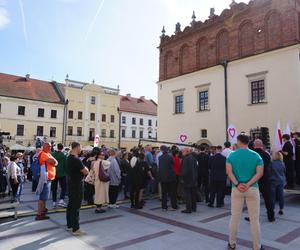 Rafał Trzaskowski poparł Jakuba Kwaśnego w walce o fotel prezydenta Tarnowa