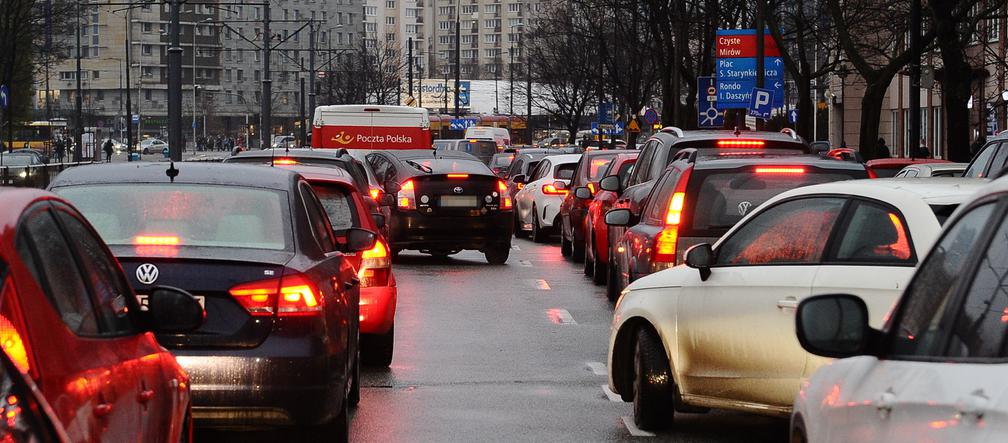  Drogowy paraliż w Warszawie. Miasto stanęło 