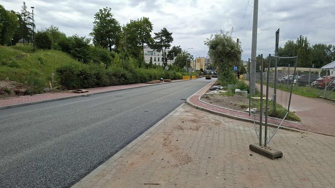 Drogowe remonty w Starachowicach. Fragment ulicy Piłsudskiego otwarty dla kierowców