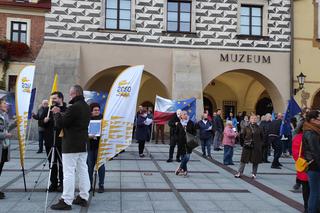 My zostajemy, rząd wychodzi! - manifestacja w Tarnowie