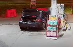 Wrocław. Rozlał benzynę na stacji i ją podpalił. 49-latek w rękach policji [ZDJĘCIA]