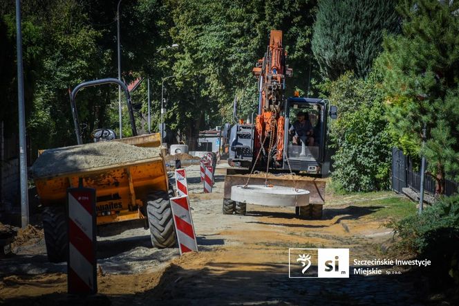 Przebudowa ulic Smoczej i Krzemiennej