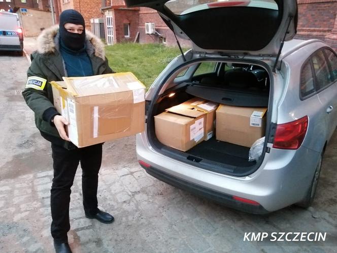 Szczecińscy policjanci zatrzymali handlarza podróbkami