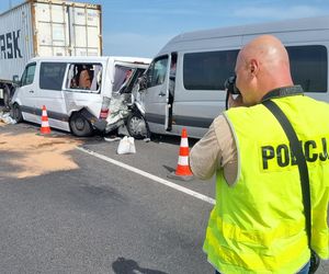 Poważny wypadek na A1! Wielu poszkodowanych, droga zablokowana
