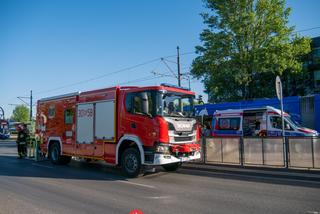 Zderzenie tramwajów na ul. Klimeckiego