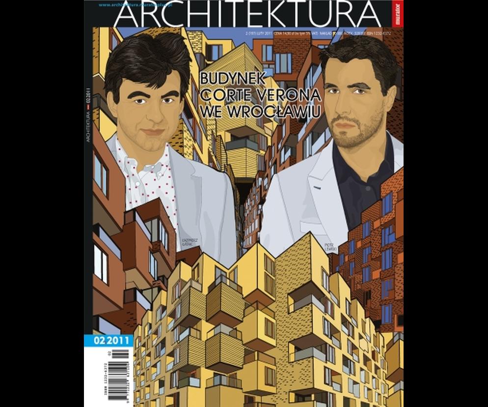 Okładka Miesięcznik Architektura 02/2011