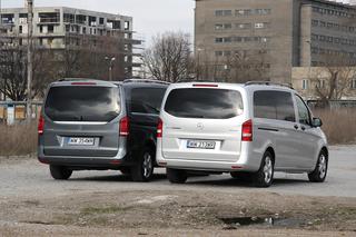 Mercedes Vito Tourer 111 CDI vs. Mercedes V250