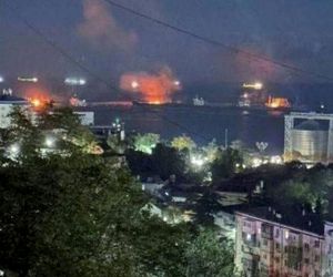 Atak na tankowiec Rosji w Tuapse