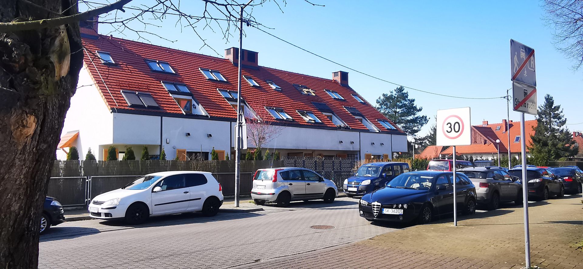 Giszowiec, osiedle - ogród w Katowicach - nowe domy