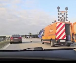 Ciężarówka na A1