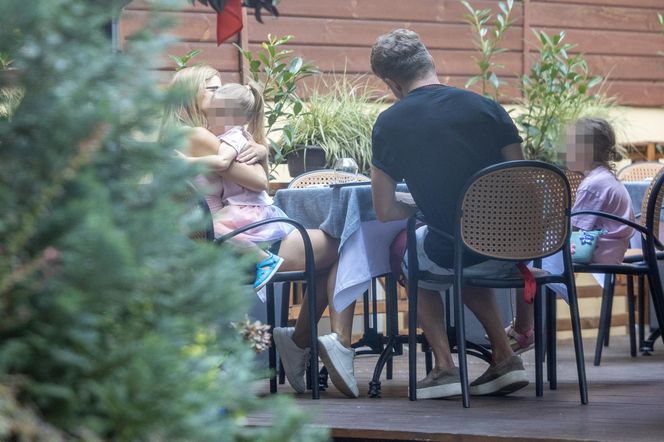 Agnieszka Kaczorowska i Marcin Rogacewicz wybrali się na rowery 