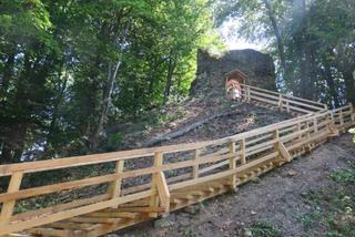 Zapierający dech widok na Bieszczady można oglądać z odnowionej platformy