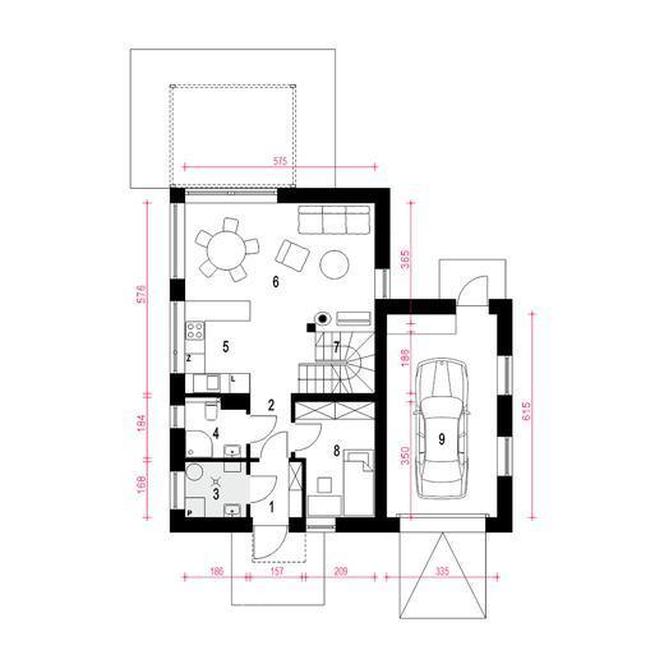 Dom do 70m2 bez pozwolenia - zdjęcia. Zobacz najlepsze projekty z kolekcji Muratora