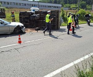 Wypadek w Lubieni