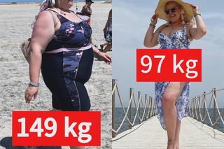 Kinga Zawodnik schudła ponad 50 kilogramów