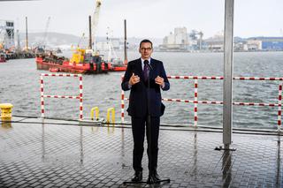 Morawiecki w Porcie Gdynia