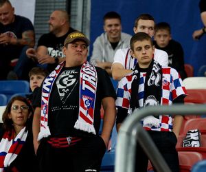 Kibice na meczu Górnik Zabrze - GKS Katowice w sobotę 21 września