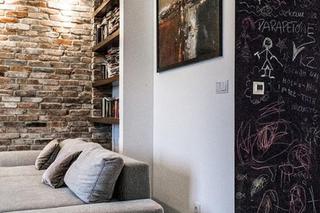 Mieszkanie z duszą, czyli beton na ścianie i cegły ze Stoczni Gdańskiej
