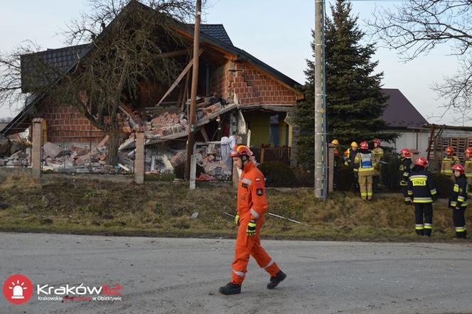 WYBUCH GAZU w Żydowie. RUNĄŁ strop domu 