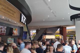 Tłumy w krakowskiej galerii handlowej