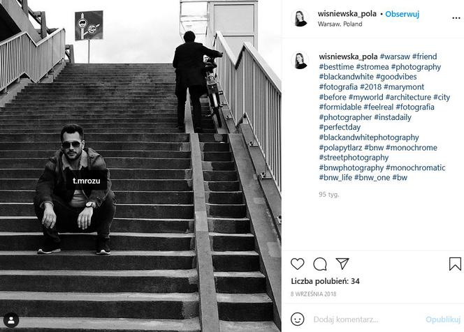 Piąta żona Michała Wiśniewskiego jest na Instagramie