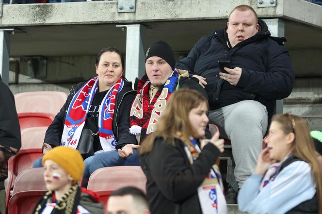 ZDJĘCIA kibiców na meczu Górnik Zabrze-Lech Poznań