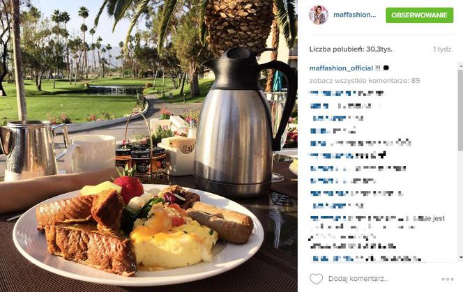 Dieta Maffashion podczas Coachella 2016