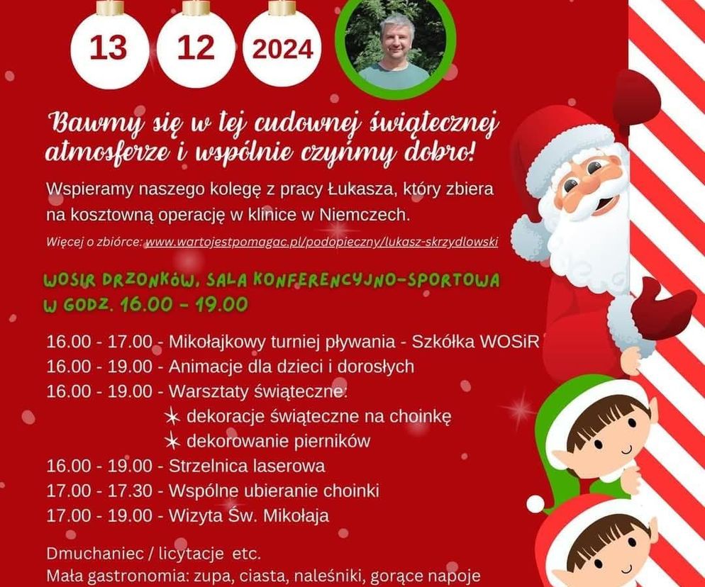 Plakat mikołajki