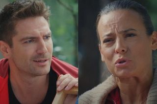 M jak miłość, odcinek 1845. Dima (Michaił Pszeniczny), Magda (Anna Mucha)