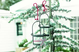 Świąteczne dekoracje na zewnątrz